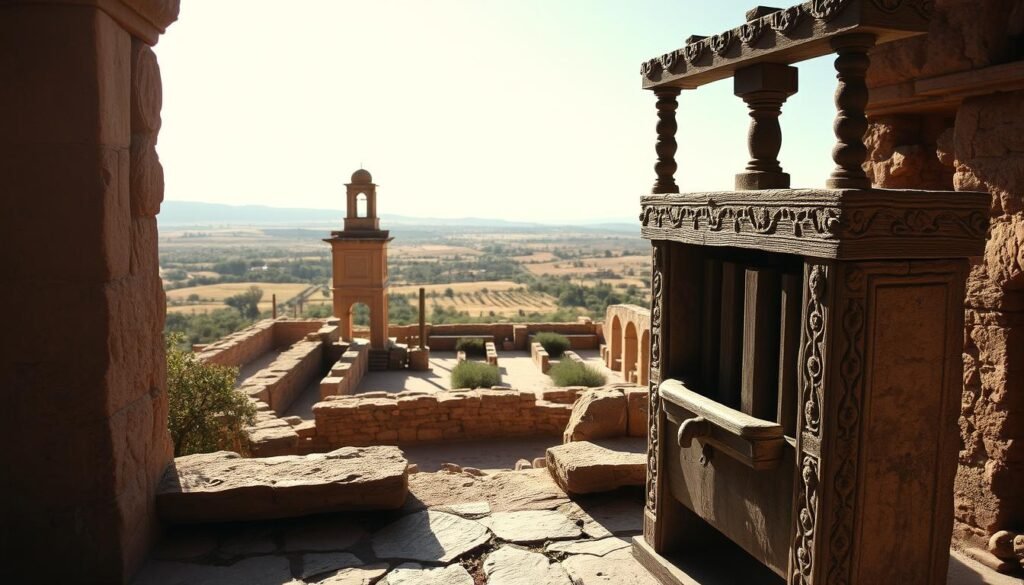 Roman olive press